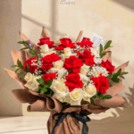 red and white