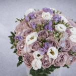 Pink And White Bridal Bouquet