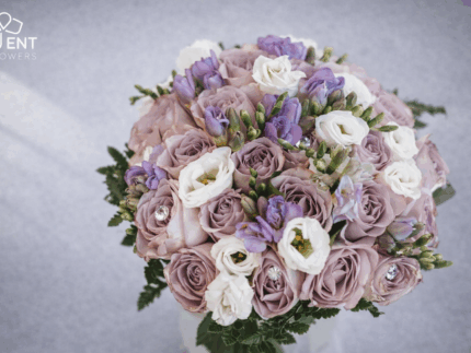 Pink And White Bridal Bouquet