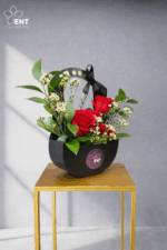 Black Elegant Flower Box