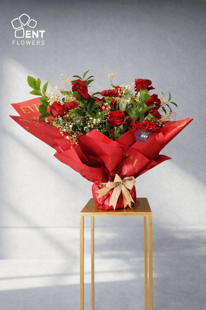 Bouquet 10 Red Rose - Image 4