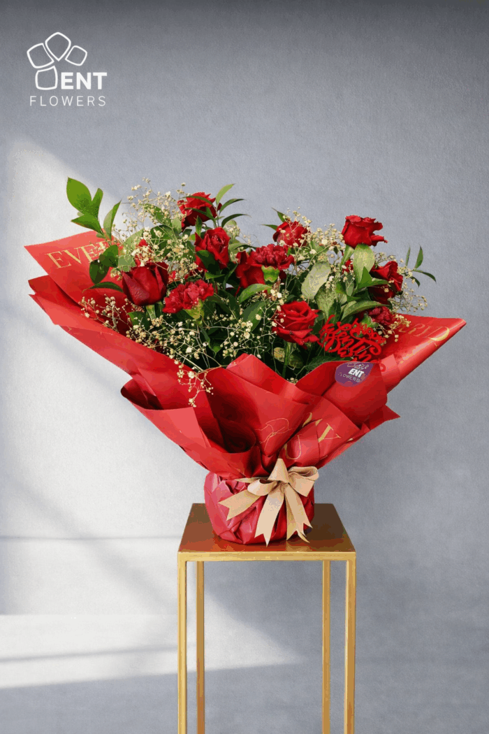 Bouquet 10 Red Rose - Image 3