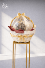 Balloon inside Cristal Limonium