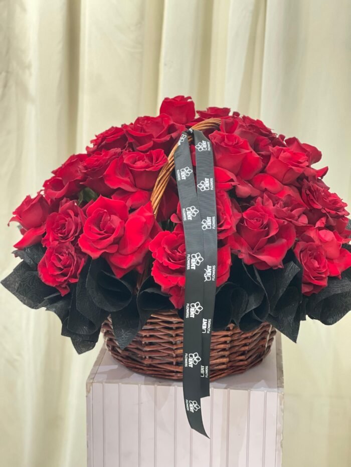 Basket Love in Red - Image 2