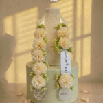 Graduation Flower Scarf