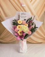 Lilies & Roses Grad Bouquet - Image 4