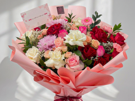 Bouquet of Blooming Hearts